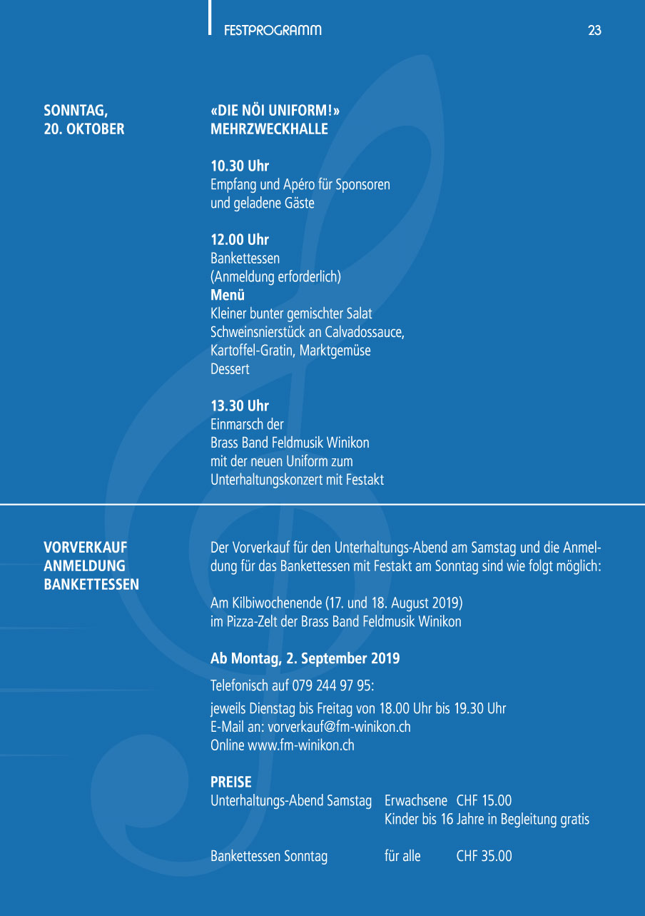 BrassBand Festfuehrer Programm 2